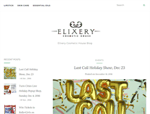 Tablet Screenshot of blog.elixery.com